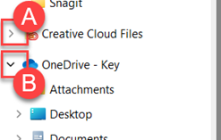 File explorer icon showing folders collapsed and expanded