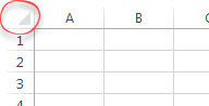 Click top left square to select full worksheet