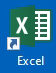 Excel shortcut icon on desktop