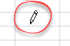 Cursor as pen for drawing over borders