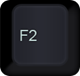 F2 button on keyboard