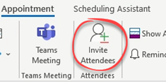 invite Attendees button