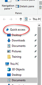 Quick Access Toolbar Example