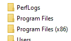 Example of a folder