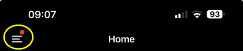 PXD App header