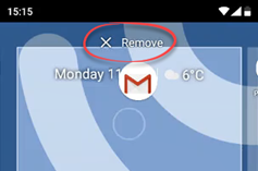 Remove icon