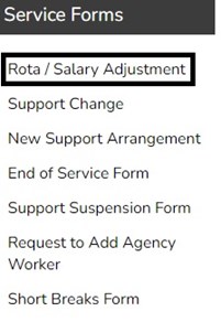 Rota/Sal Adj Link